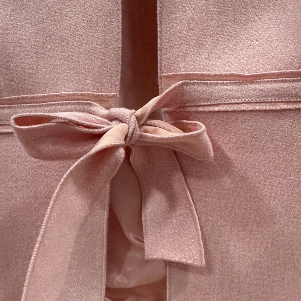 🌸 Pink Tie-Front Etctera Blazer – Size 6 – Feminine Belted Waist, Fully Lined - Picture 4 of 12